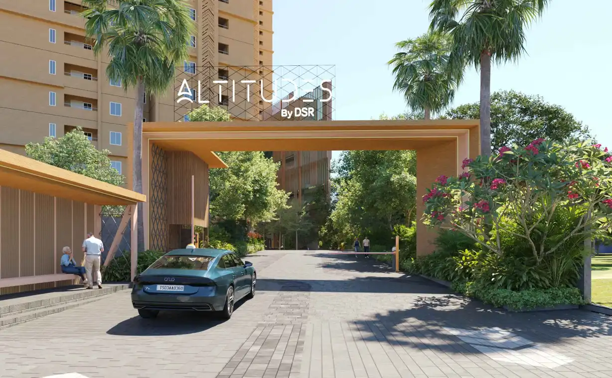 3BHK flats for sale in Osman Nagar – DSR Altitudes exterior