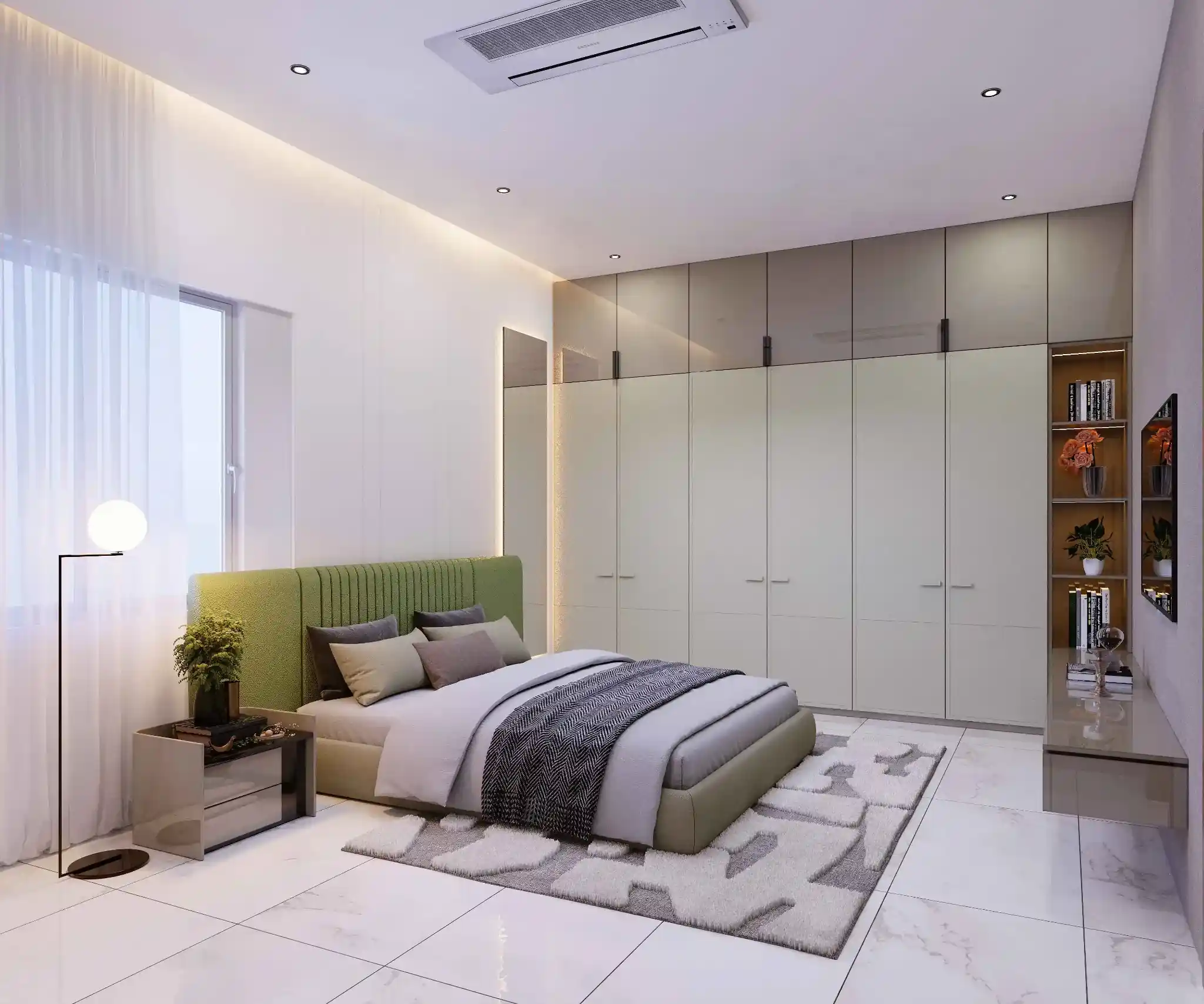 3BHK flats for sale in Osman Nagar – DSR Altitudes master bedroom